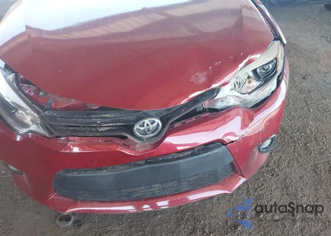 2015 Toyota Corolla S Plus from USA, damaged, VIN 5YFBURHE1FP193579